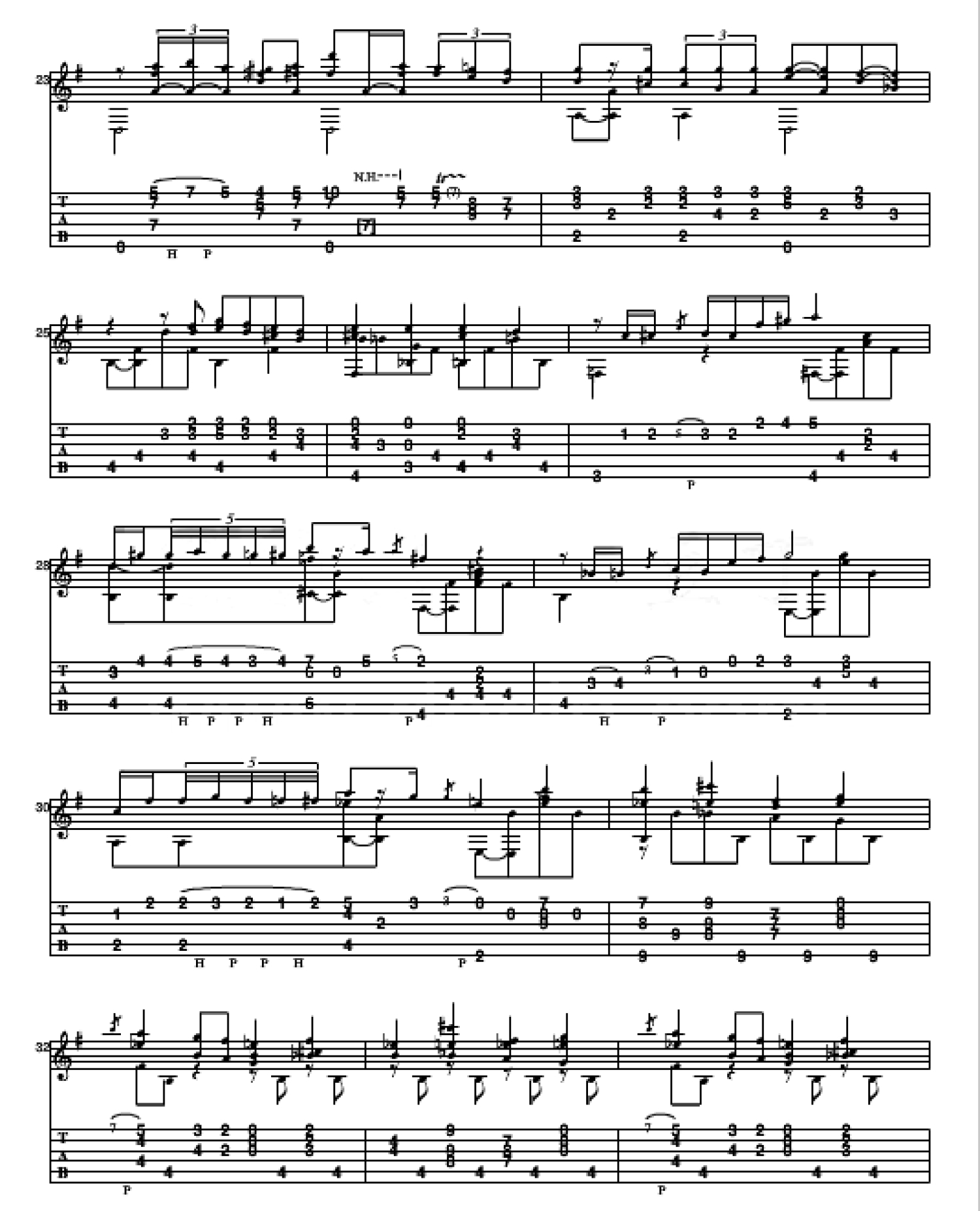 肖邦 夜曲21 钢琴谱,吉他谱 和弦谱